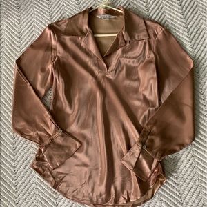 Dark Gold Dress Shirt